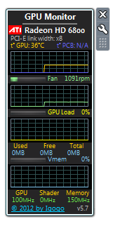 GPU Monitor 5.7